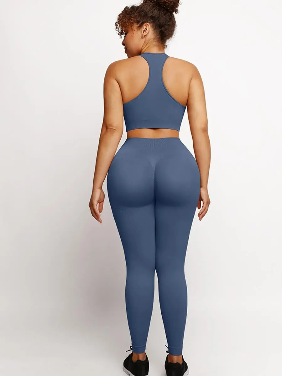 WholesaleEco-friendly Sexy Seamless Sportswear Butt Lifting Tummy Control