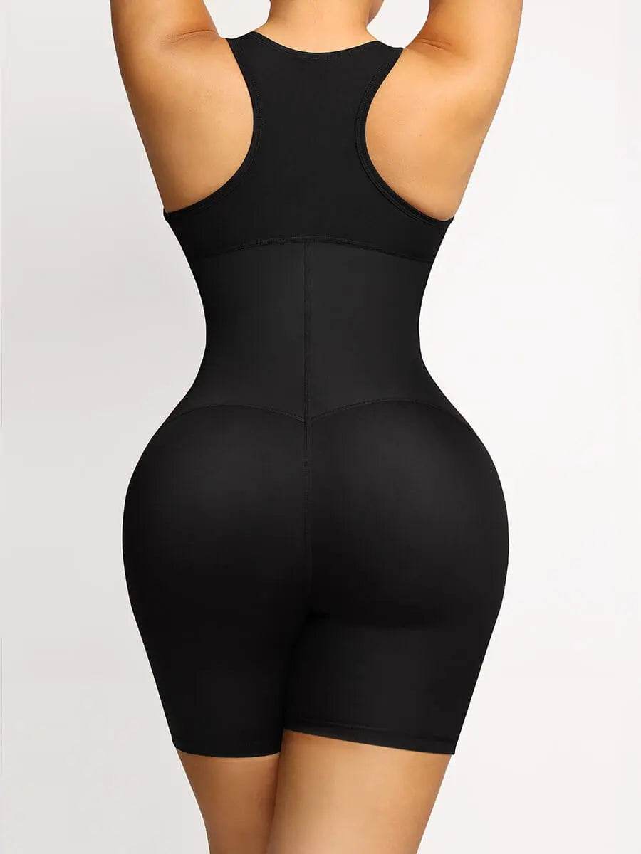 Wholesale Stretch Athletic Bodysuit With Pockets