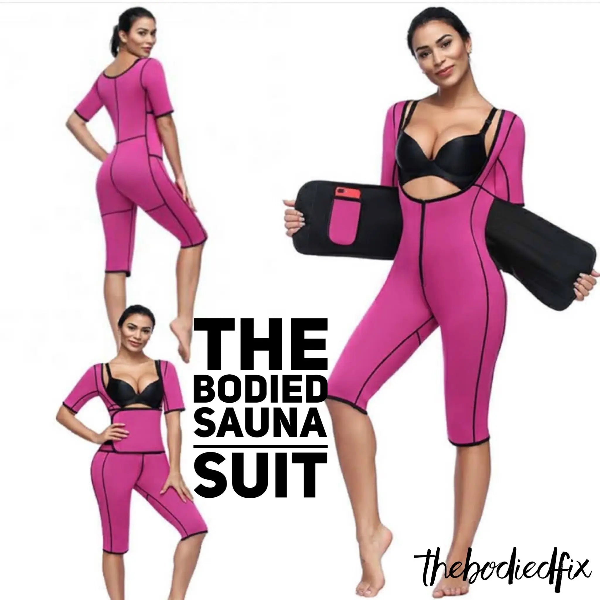 New Upgrade Sauna Suit Women Plus Size Gym Clothing Sets for