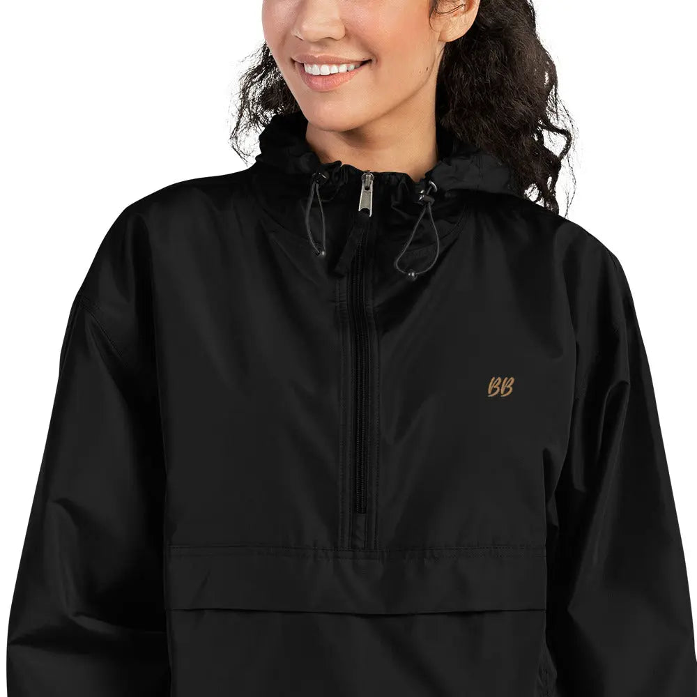 Embroidered Champion Packable Jacket - THE BODY FIX