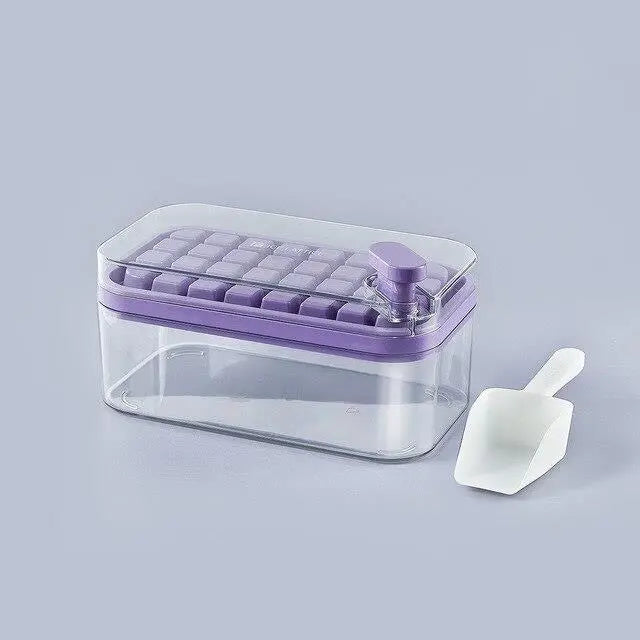 Ice Mould Ice Cube Trays With Lid, - THE BODY FIX