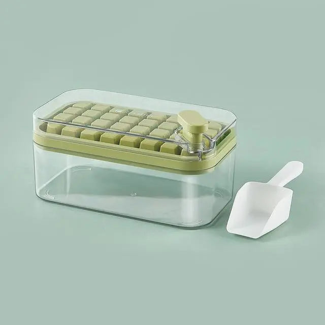 Ice Mould Ice Cube Trays With Lid, - THE BODY FIX