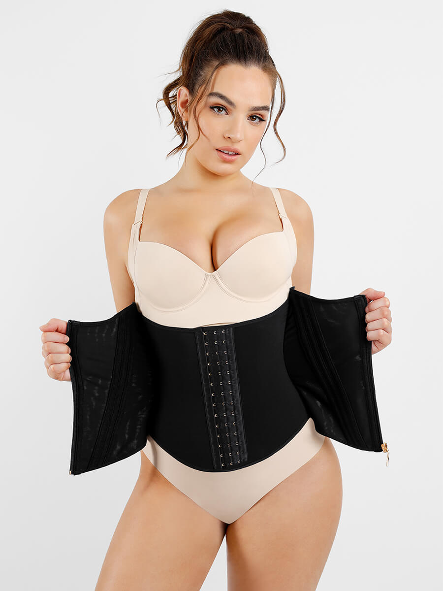 Chloe Lux Gold  Waist Trainer - 15 Built-in Steel Bone