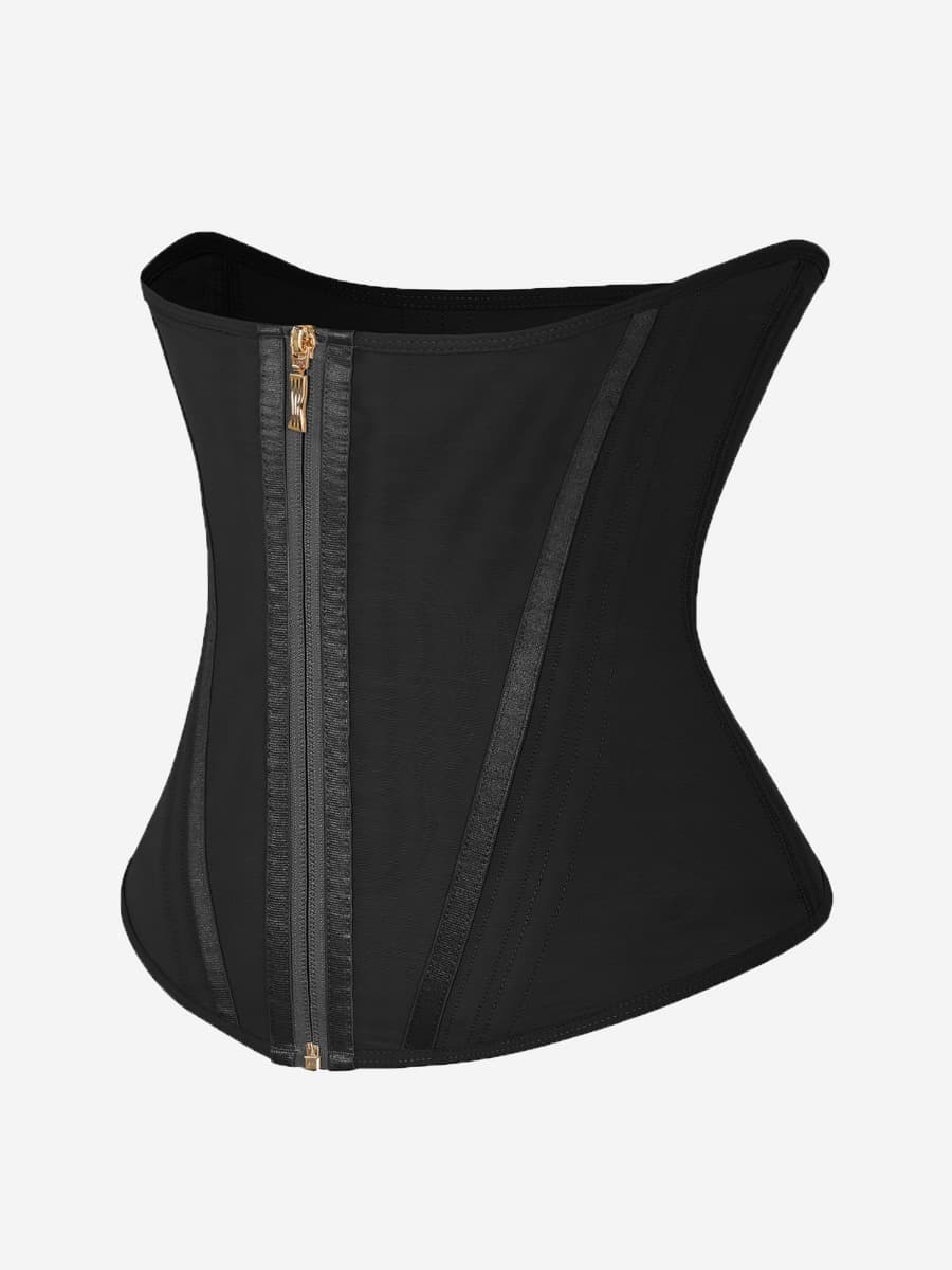 Fashion Hourglass Figure Shaping Waist Trainer with 15 Built-in Steel Bone