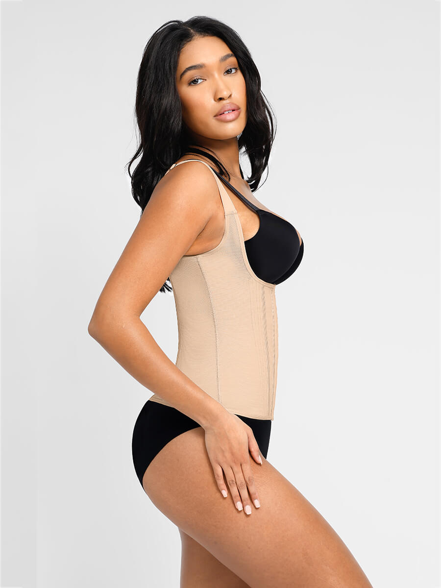 Chloe  Lux  Gold Corset - 13 Built-in Steel Bone