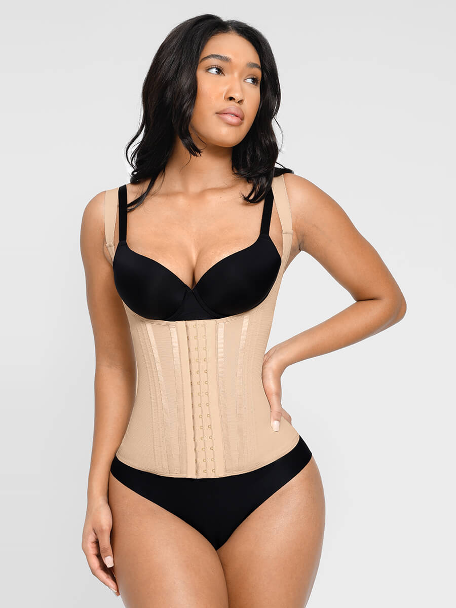 Chloe  Lux  Gold Corset - 13 Built-in Steel Bone