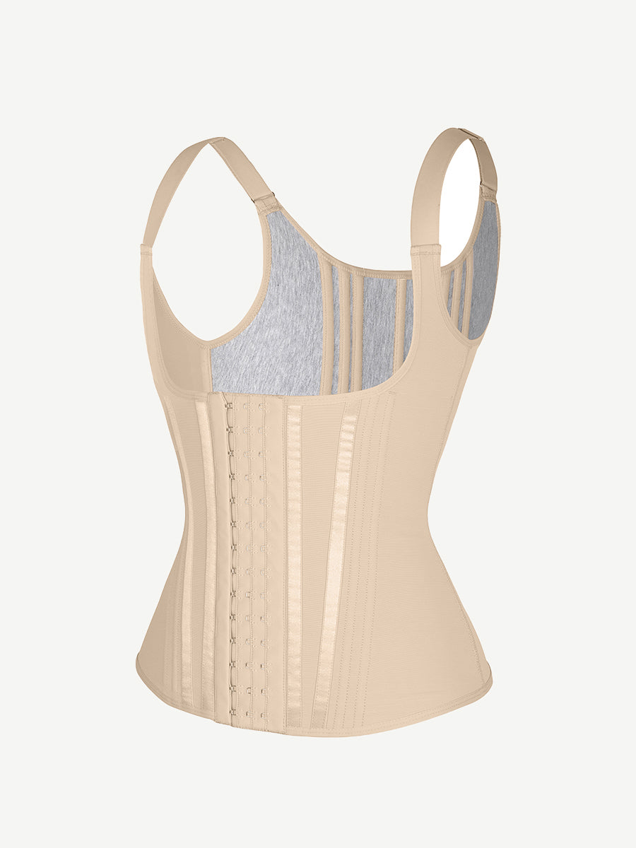 Fashionable 13 Built-in Steel Bone U-shaped Chest Support Waist Trainer Vest