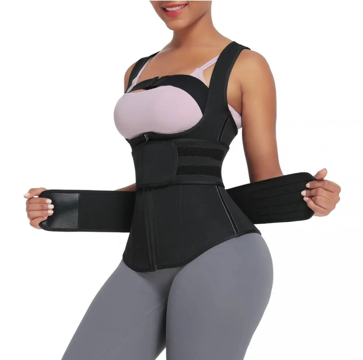 Mama Max Sport Vest with 9 Bones & Bust Shock Attachment - THE BODY FIX
