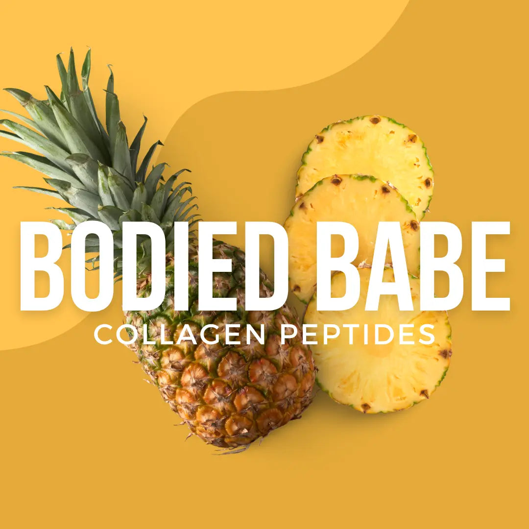 Pre Order SOLD OUT  Bodied Babe Pineapple Collagen Peptides - THE BODY FIX