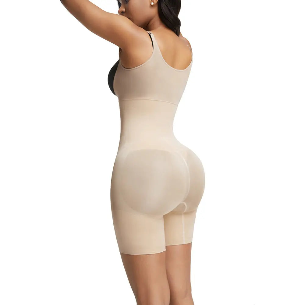 Seamless Full Body Shaper With Adjustable Straps Anti-Slip - THE BODY FIX