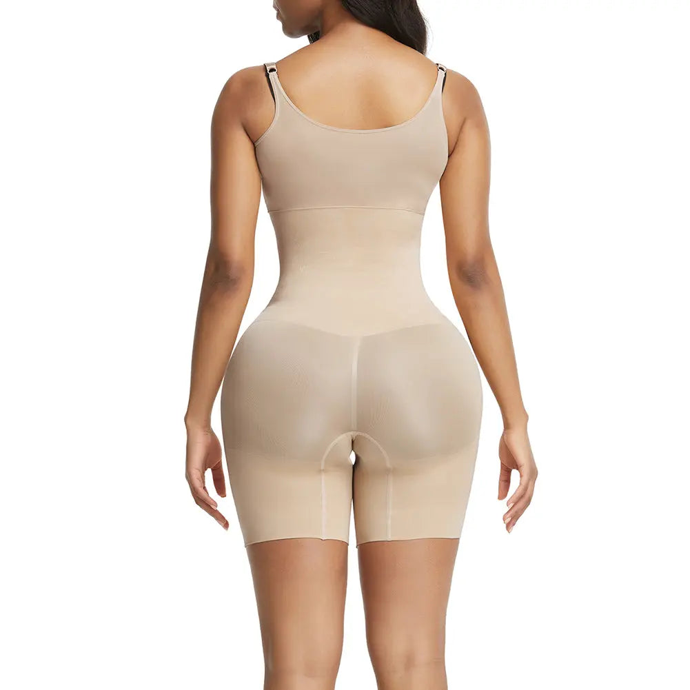 Seamless Full Body Shaper With Adjustable Straps Anti-Slip - THE BODY FIX