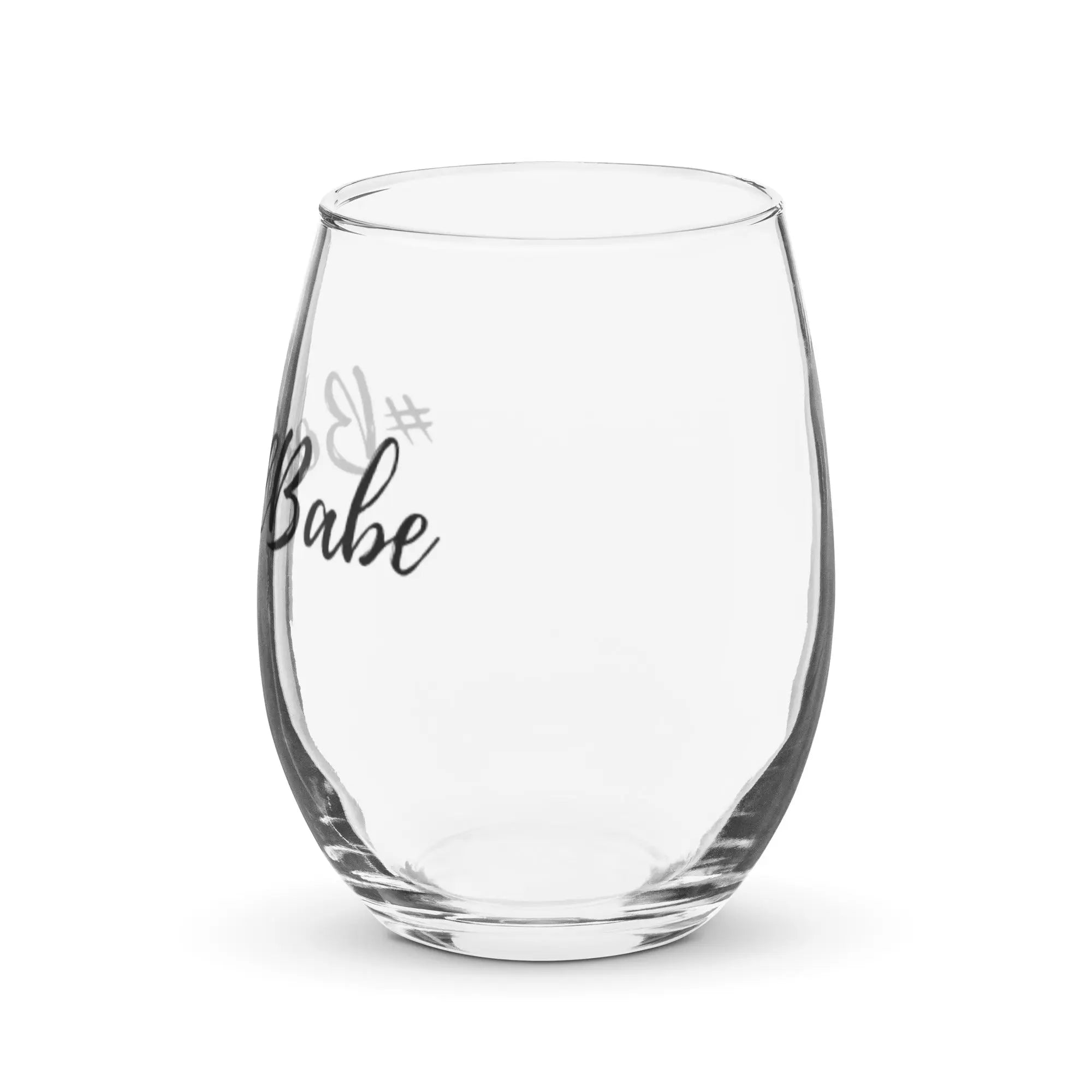 bodied babe wine glass 