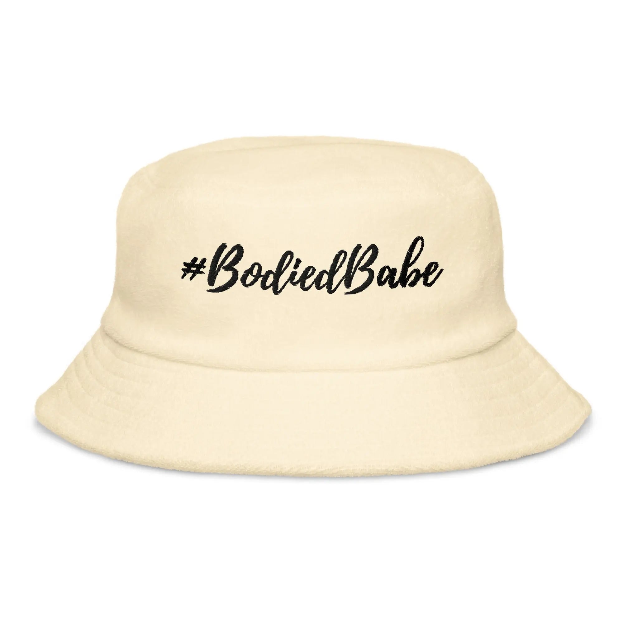 Terry cloth bucket hat - THE BODY FIX