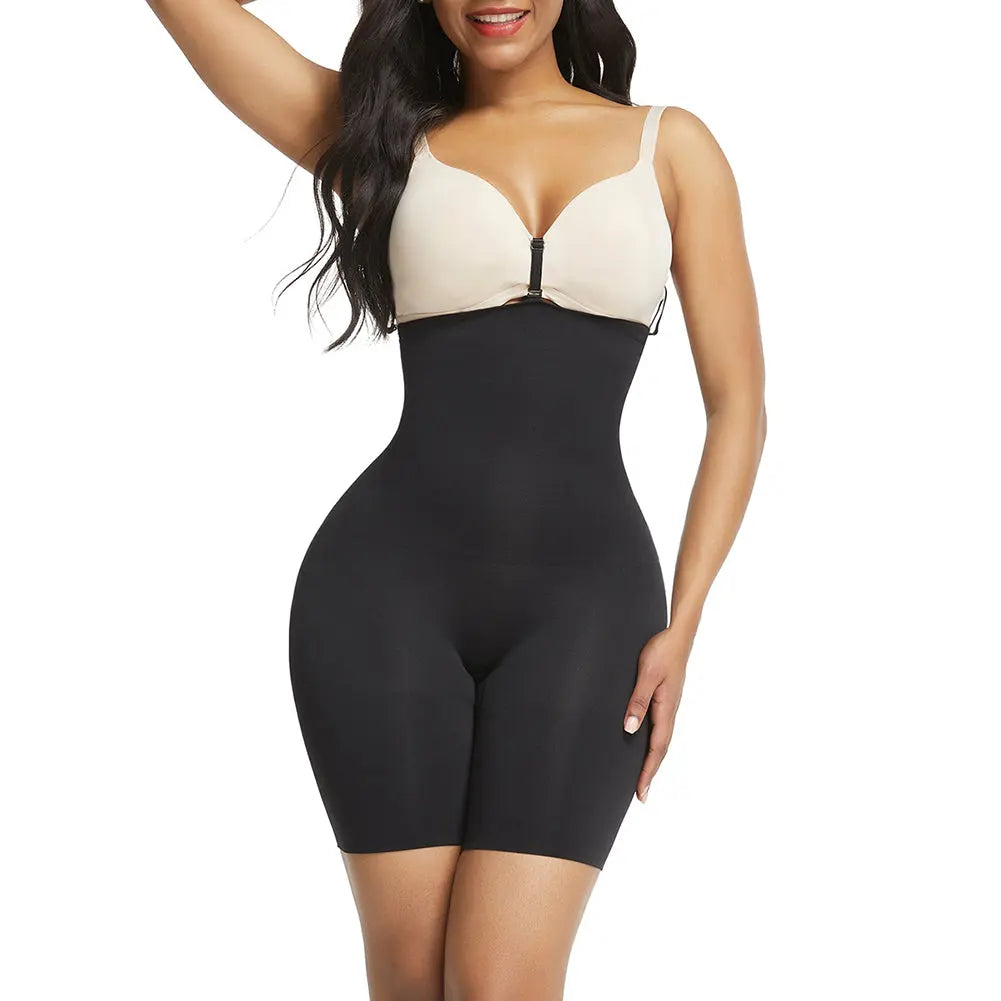 Three Buckles Rear Lifting Shapewear Seamless Slimming Belly - THE BODY FIX